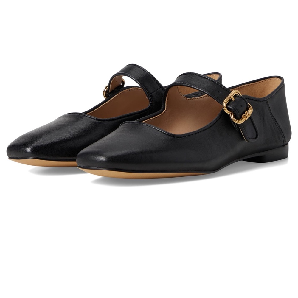 Sam Edelman Black Michaela Mary Jane Flats